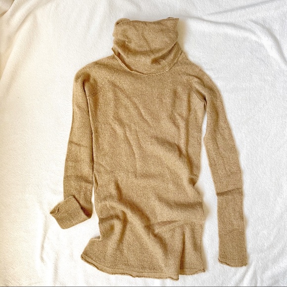 zara camel turtleneck